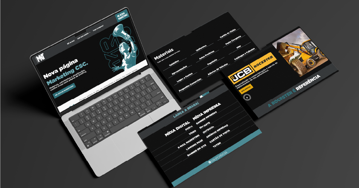 Novo Site do Departamento de Marketing do Grupo Rivesa.